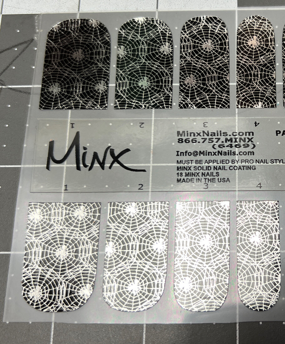 Minx Foil Nail Cover Nail Art Sticker Manicure Wraps