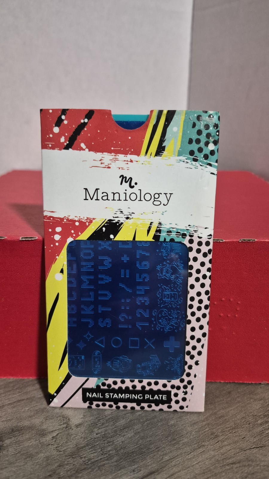 Maniology Game Over 049 Nail Stamping Plate NIB