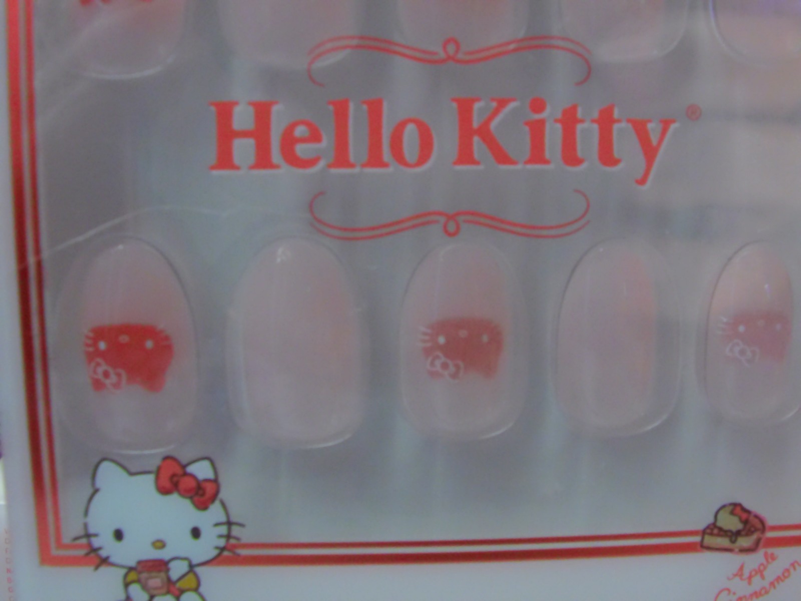 Glamnetic HELLO KITTY Press-On Nails Almond ~ 4 packs ~ NIB – Beauty