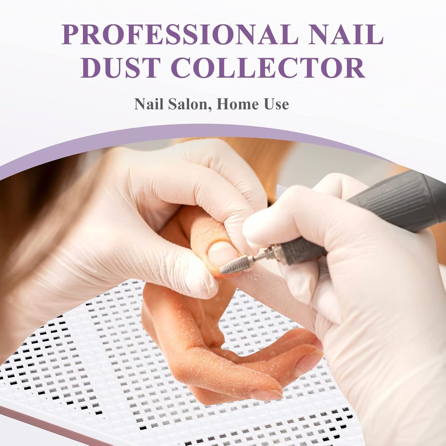 SAVILAND PROFESSIONAL Nail Dust Collector 60W Motor, Reusable Filter NEW IN BOX