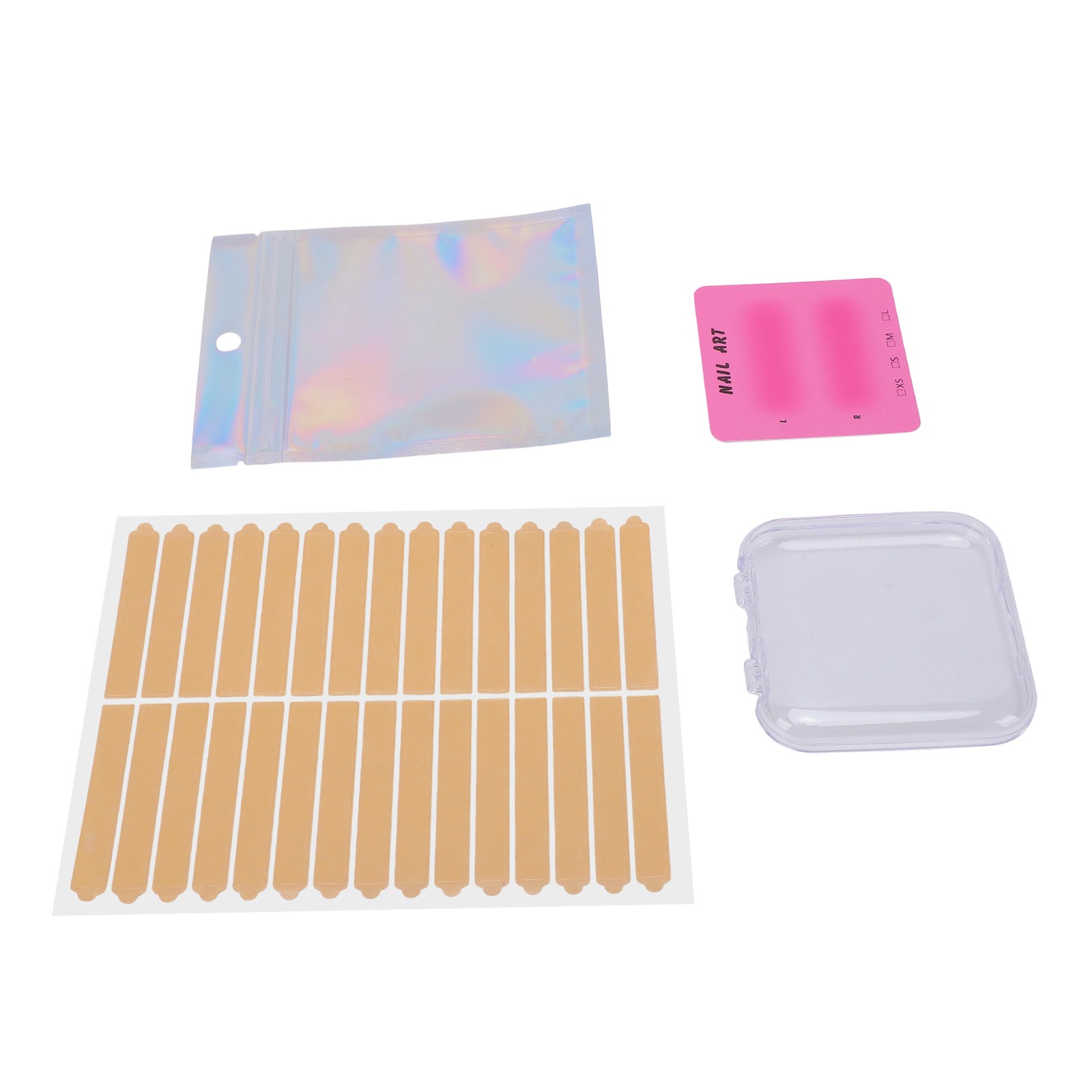 15 Sets Press On Nail Storage Boxes Dust Proof Thick Clear Fake Nail Display NEW