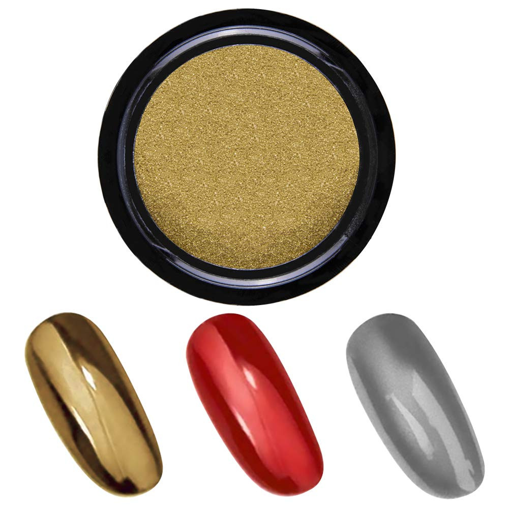 22 Colors Chrome Nail Powders Metallic Nail Powder Mirror Effect Nail Art Chrome