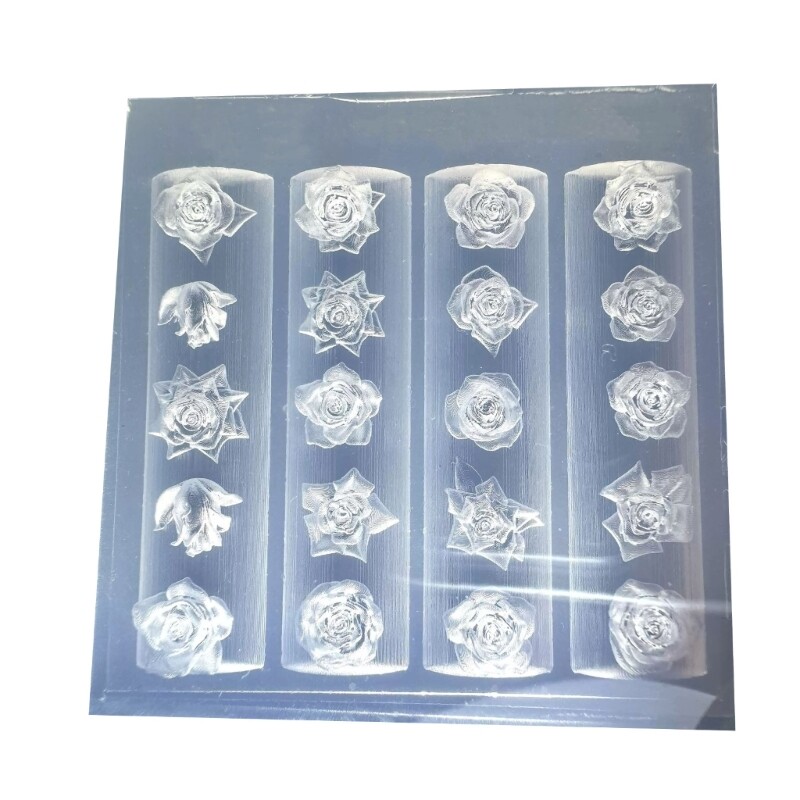 Embossed Nail Stamping Molds for Intricate Patterns and Nail Art Enthusiasts