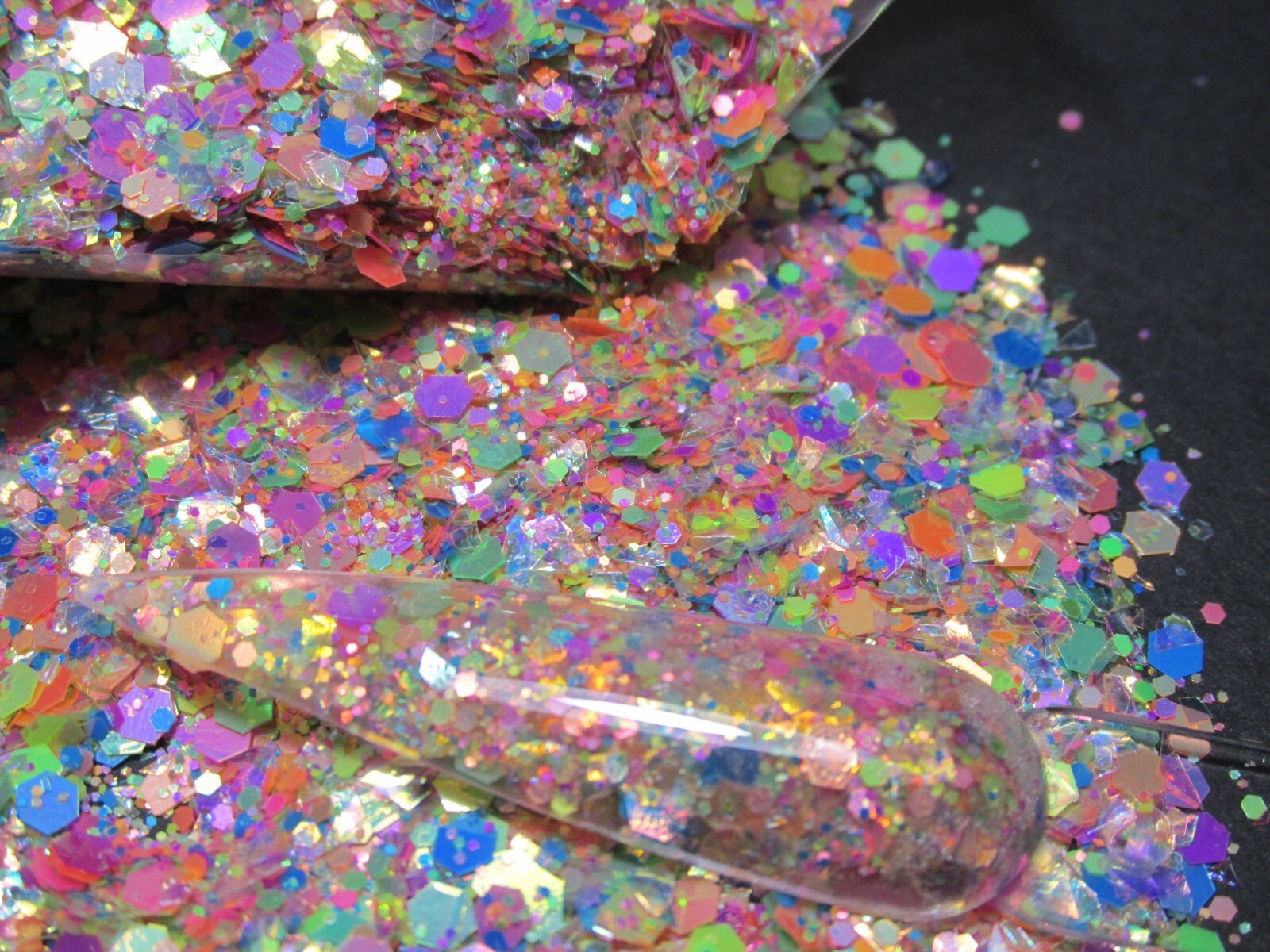 Color Blast craft and nail art Glitter Mix
