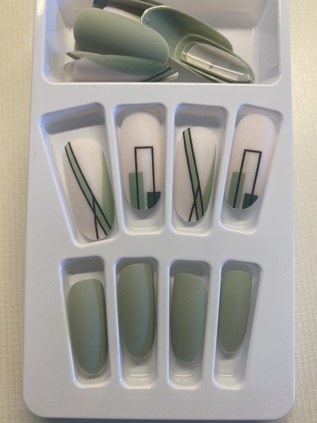3 packs Press Nail / False Nails with adhesive sticker included