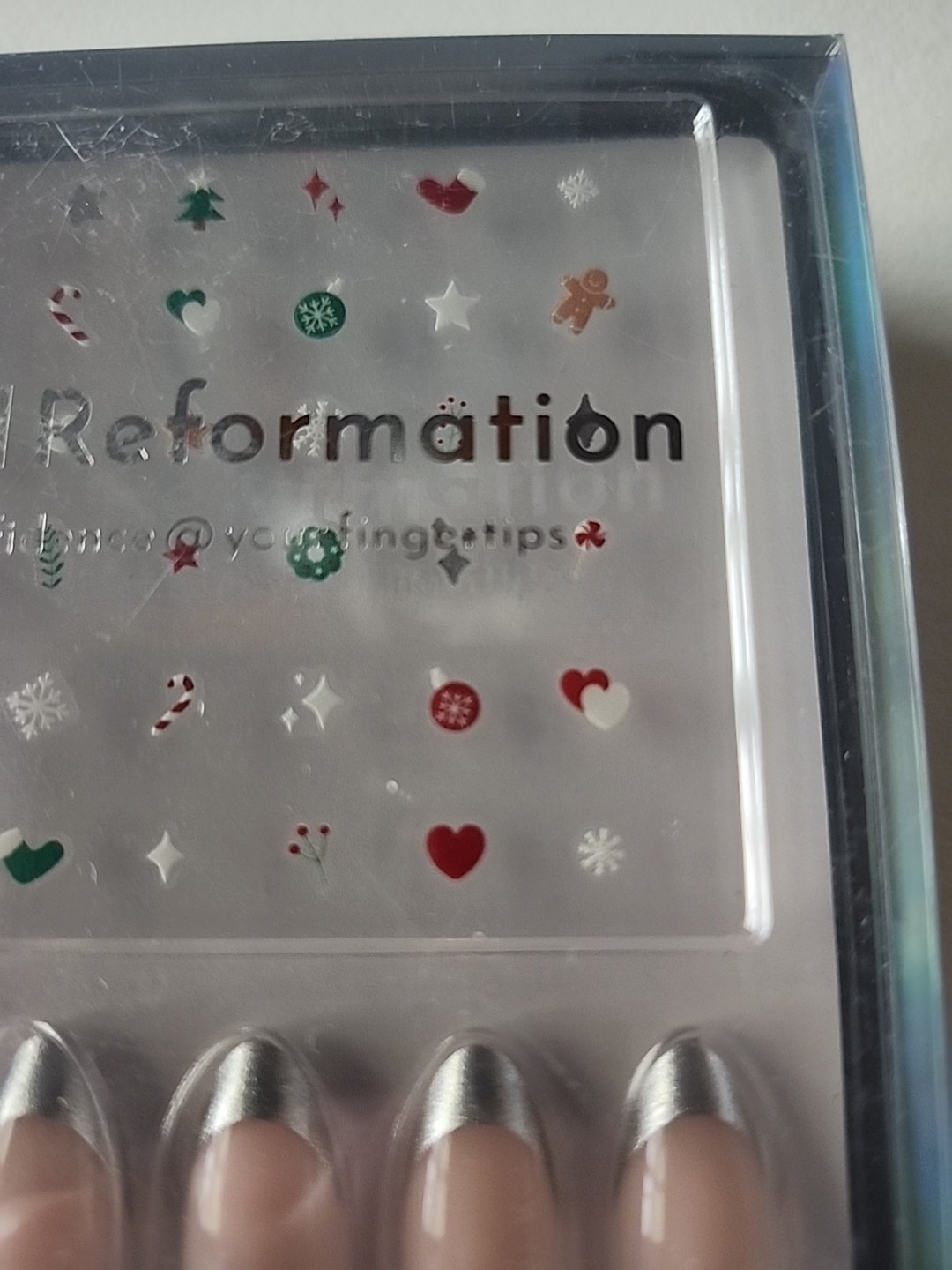 Nail Reformation 32 Press On Nails, Art Stickers, Glue, Cuticle Serum, File