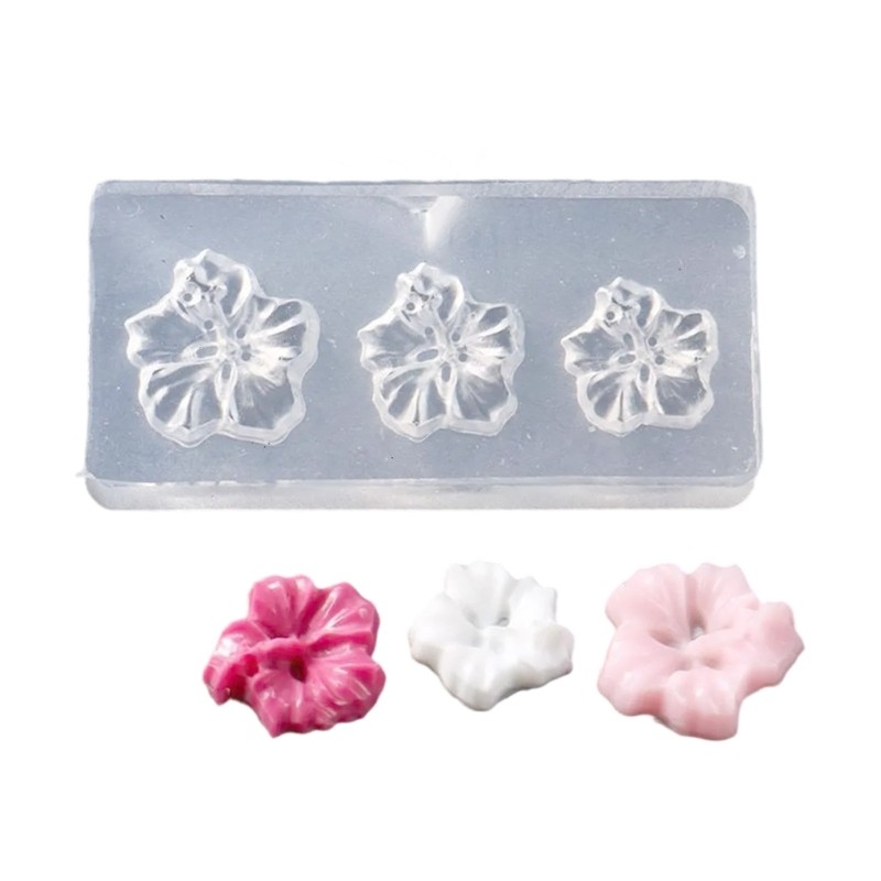 Flower Molds Nail Art Silicone Molds Nail Carving Mould Manicure Template Tool
