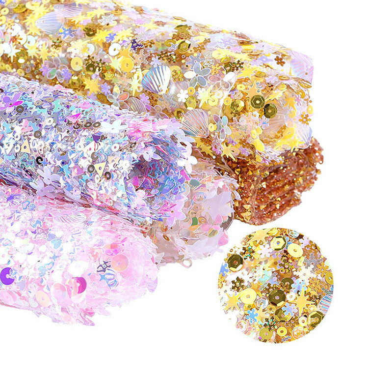 Various Glitter Sequin Nail Art Mat Salon Practice Cushion Holder Hand Pad Tools