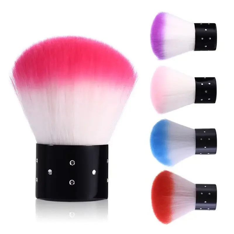 1PCS Professionals Nails Art Mushroom Brush Round Paint Gel Dust Cleaning Make U
