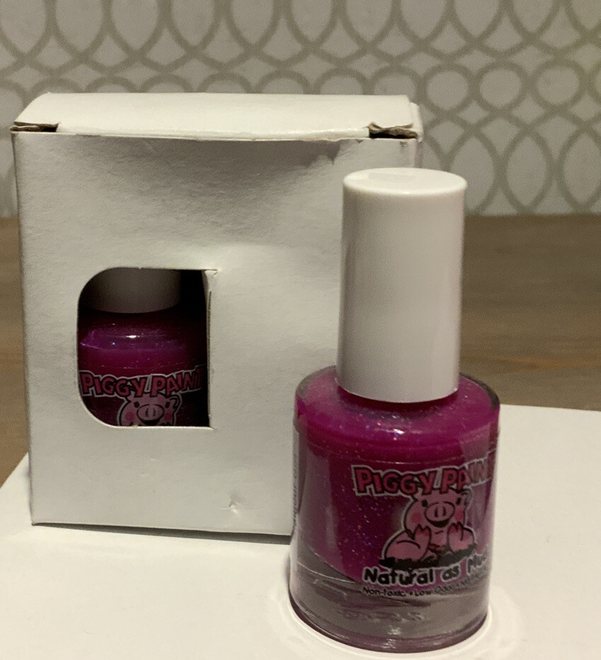 🍒 Piggy Paint Nail Polish-Glamour Girl -Kid Safe Non Toxic‼️ Pack Of 2‼️ New