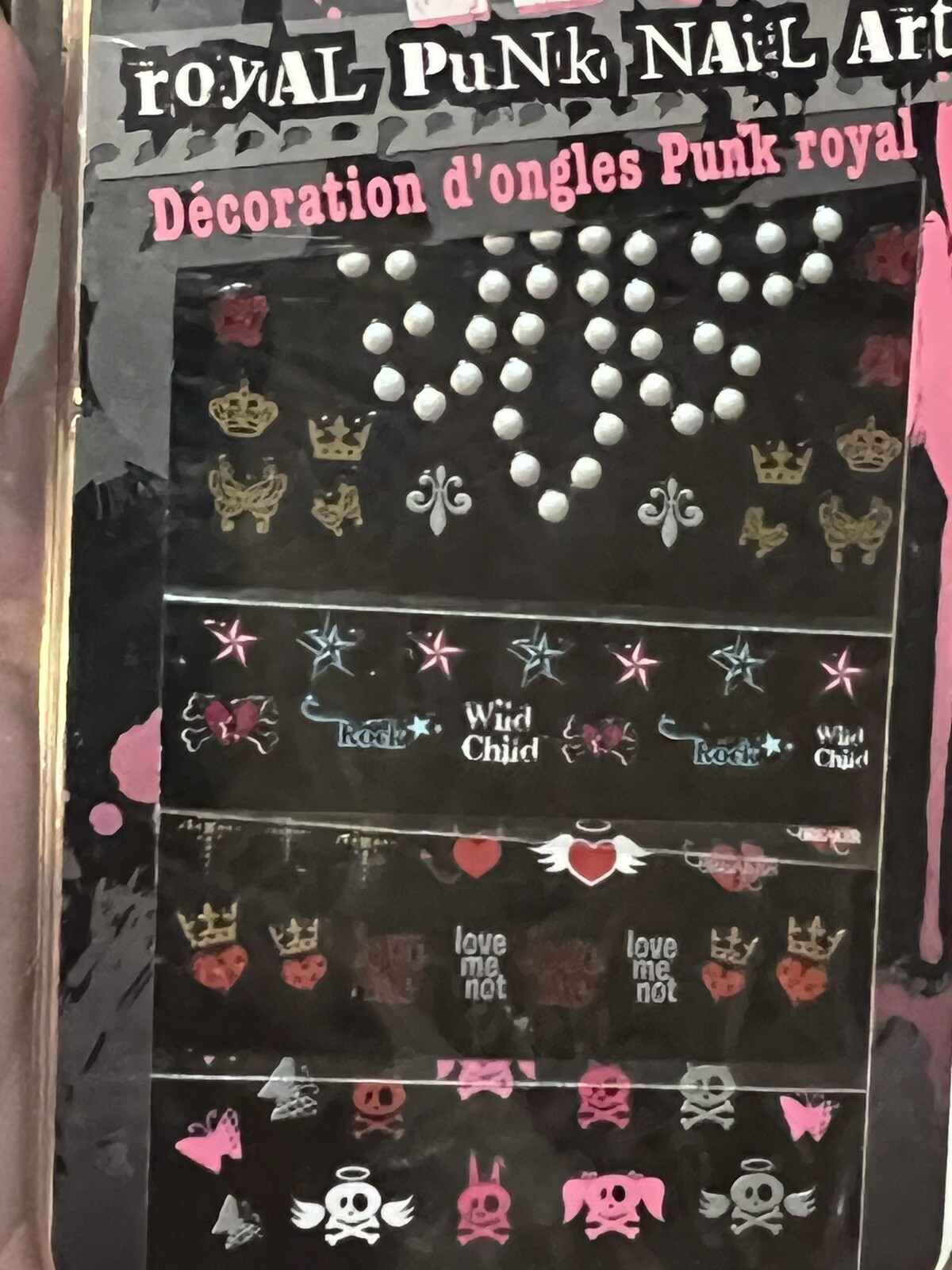 Fing’rs EDGE Royal Punk Nail Art nail decal