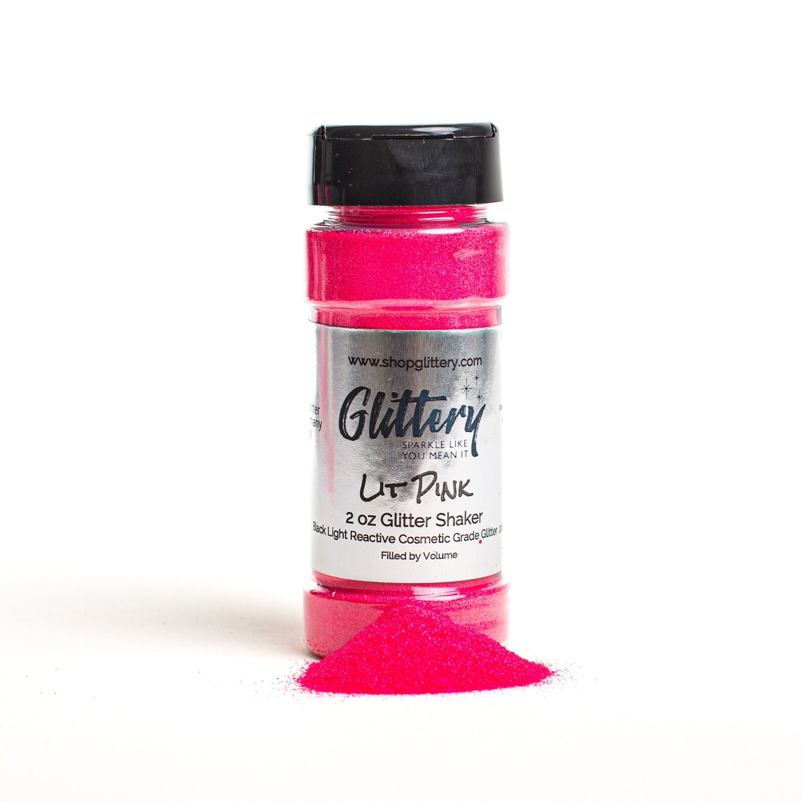 UV reactive Glitter Blacklight, Neon Glitter Powders Pink, Green, Yellow, Blue