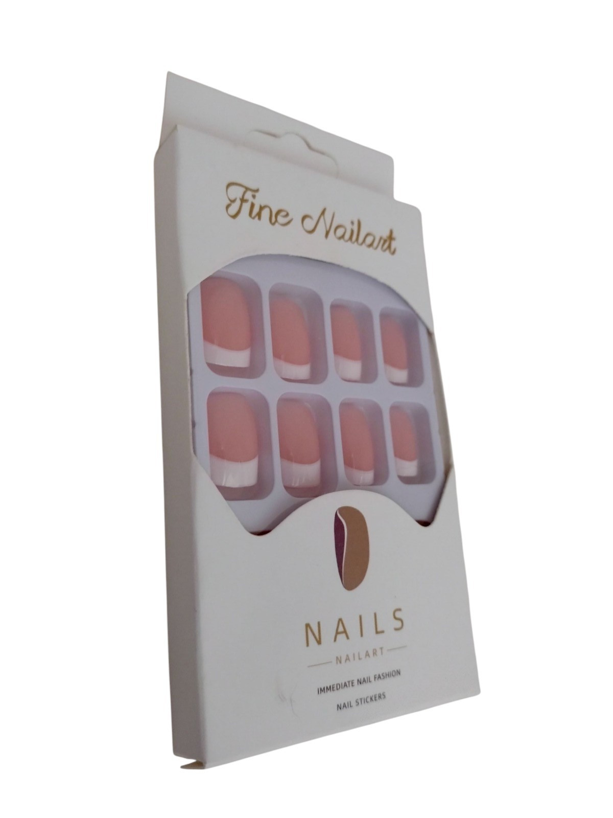 FINE NAILS ART Nailart Immediate Nail Fashion NAIL STICKERS French Tip Manicure