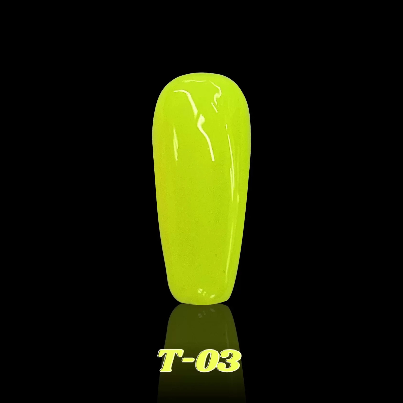 TOPCLOU Fluorescent Glow-in-the-Dark Gel Nail Polish