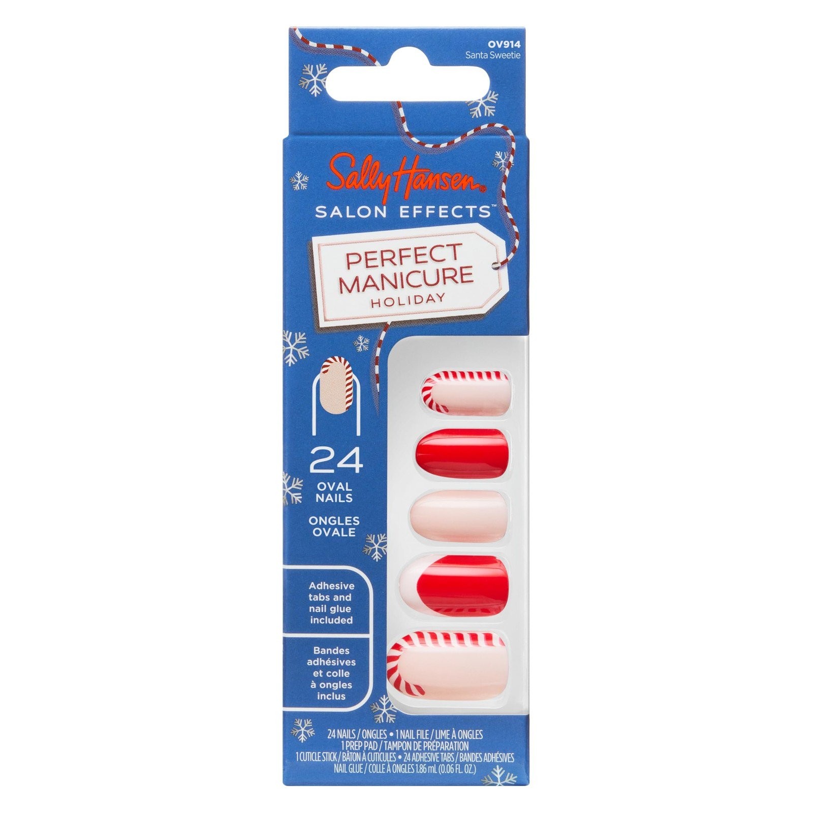 Sally Hansen Salon Effects Perfect Manicure Press-On Nails | Easy to Apply,…
