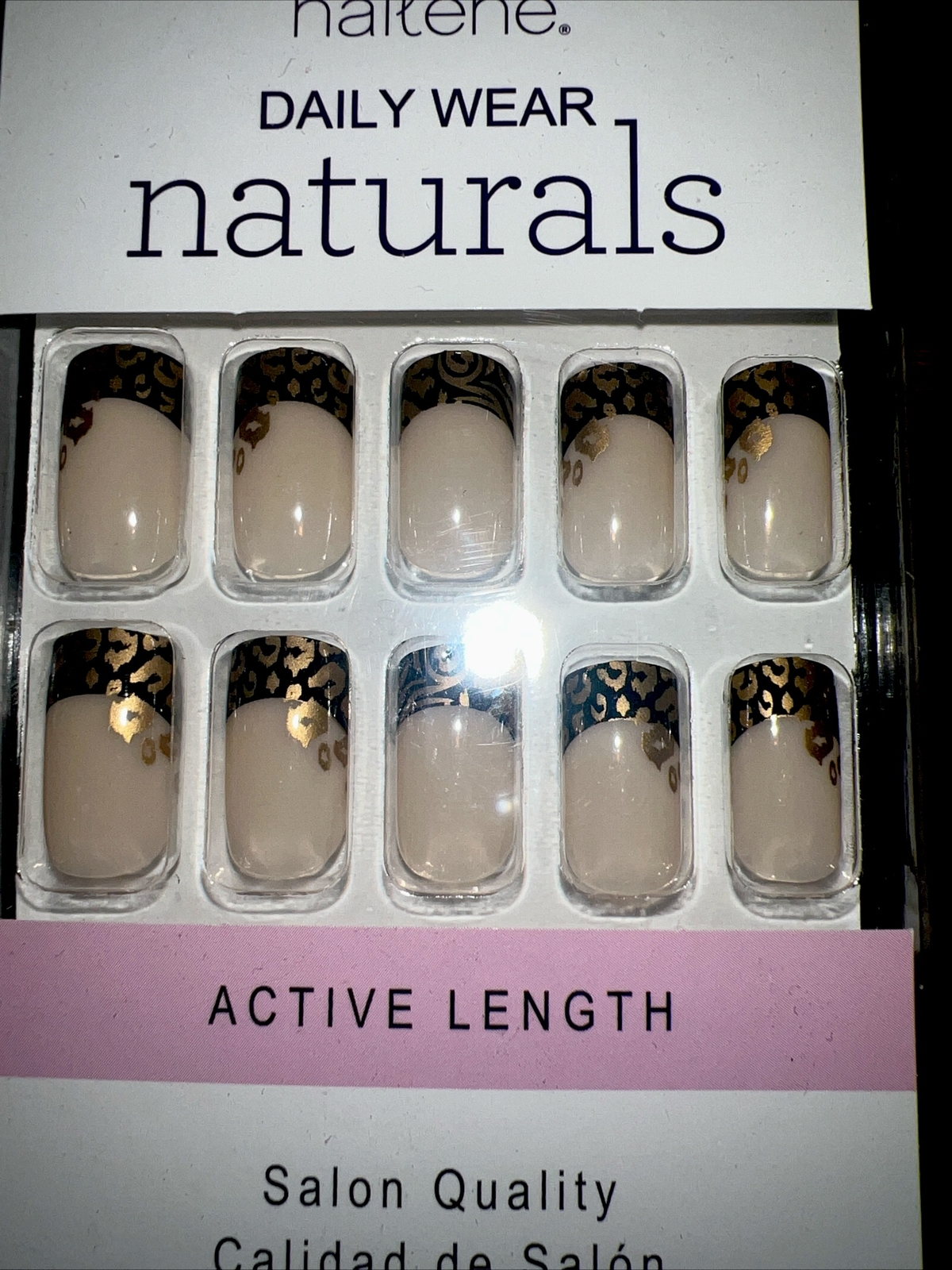 2 Packs Of Nailene Daily Wear Naturals Active Length Salon Quality 22101