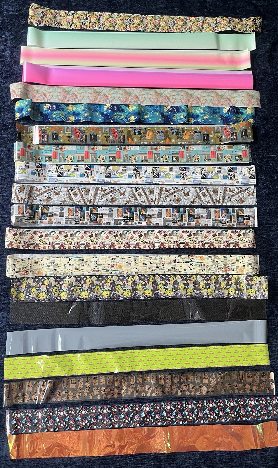 Foil Transfer Nail Art 45 Sheets 20/13 Inches Foil Nail Wraps