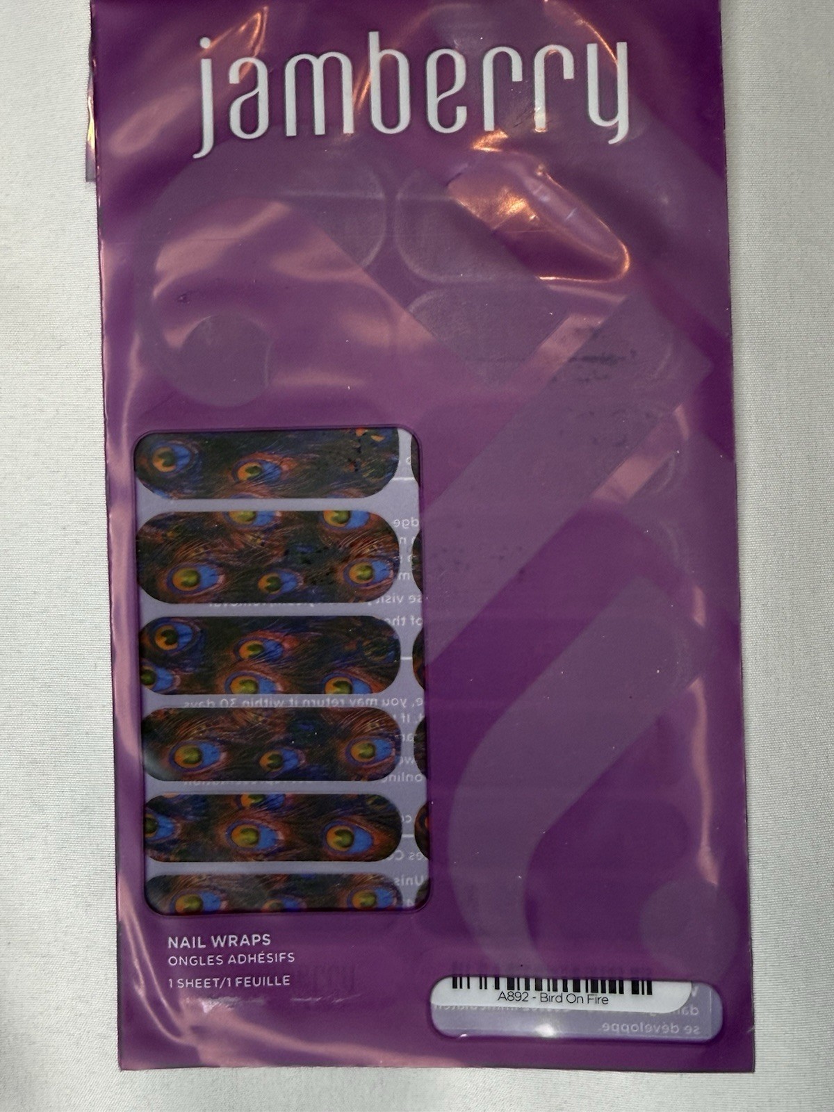 Jamberry Mini Heater NIB & Lot Of 7 Full Sheets + 1 Partial Sheet Of Nail Wraps