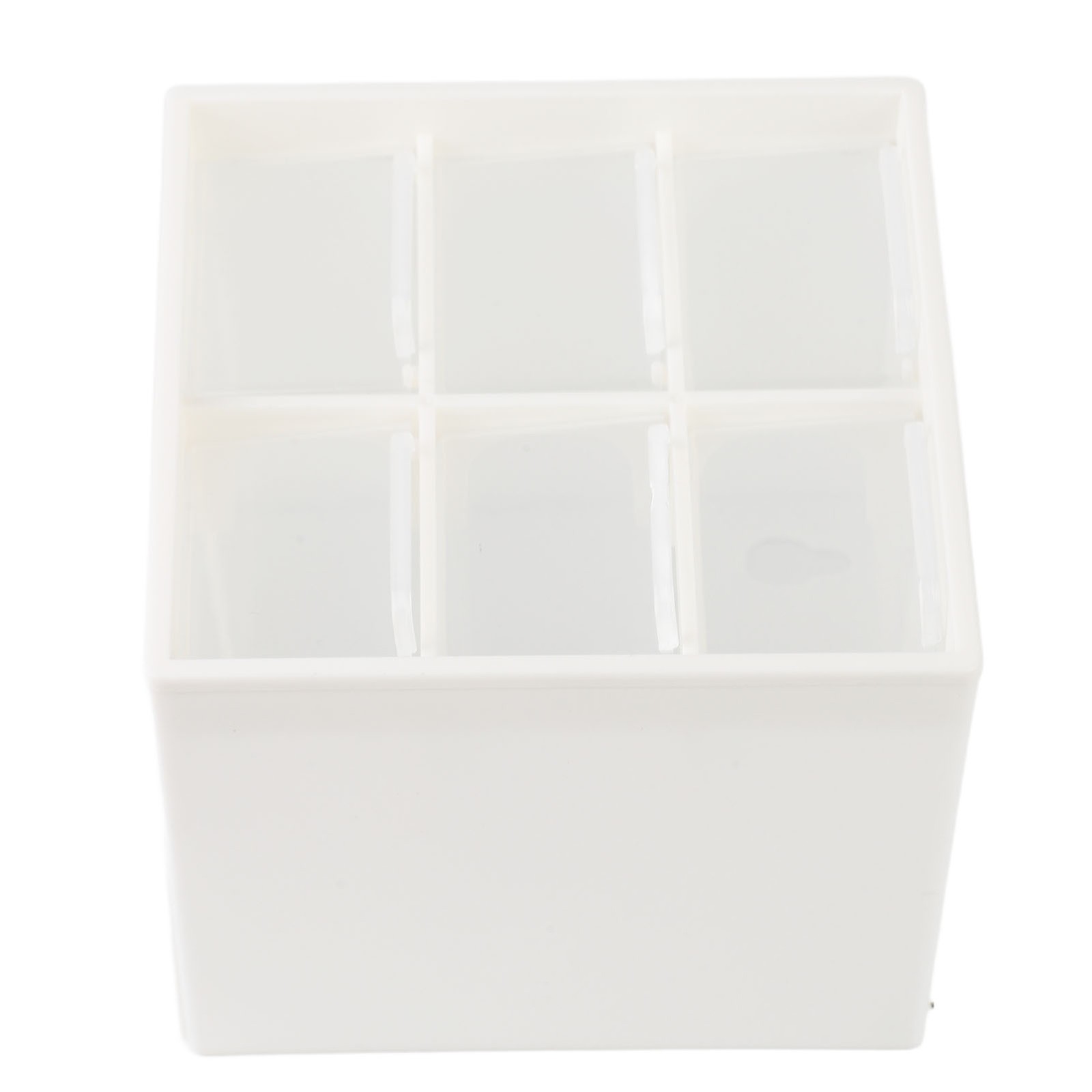 6-Drawer Nail Art Tool Storage Box Dust Proof Organizer For Home Use Easy To Use