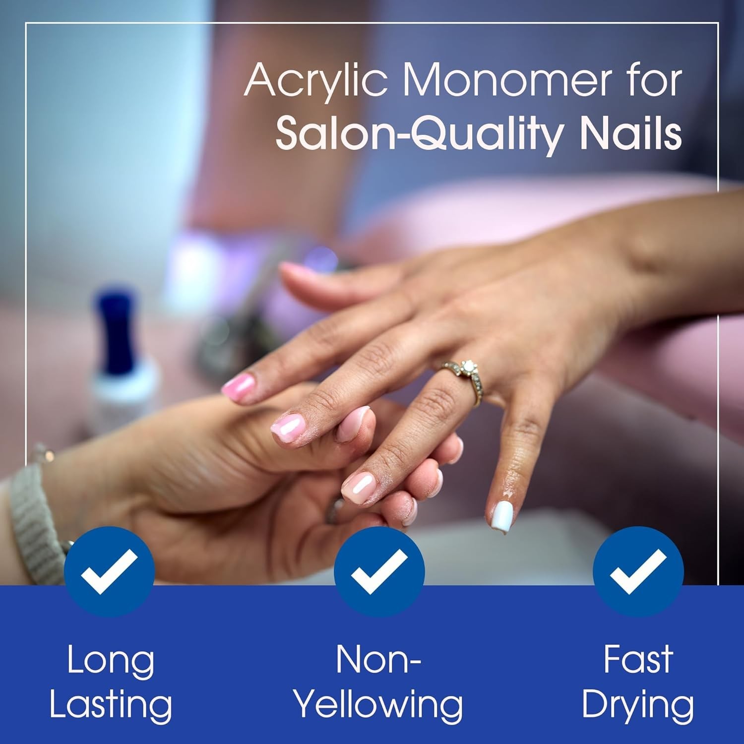 Nomma Plus 8oz Non-Yellowing Liquid Monomer – Professional Nail Quality