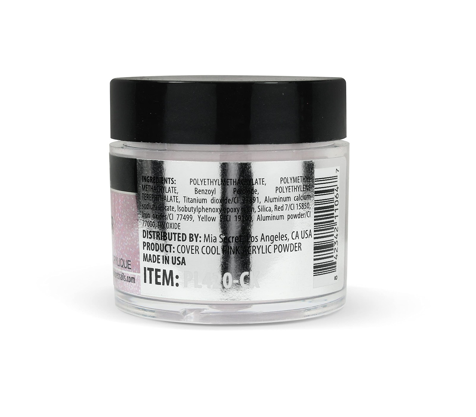 Cool Pink Acrylic Nail Powder For Baby Boomer And Ombre Techniques 1Oz