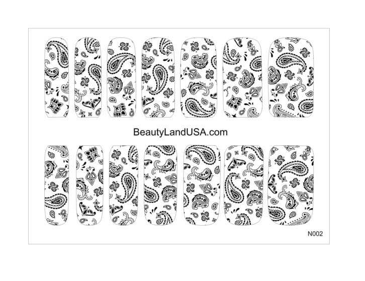 Water slide Nail Decals, Flower, Butterfly, Smiley, Heart, Floral Nails Art |