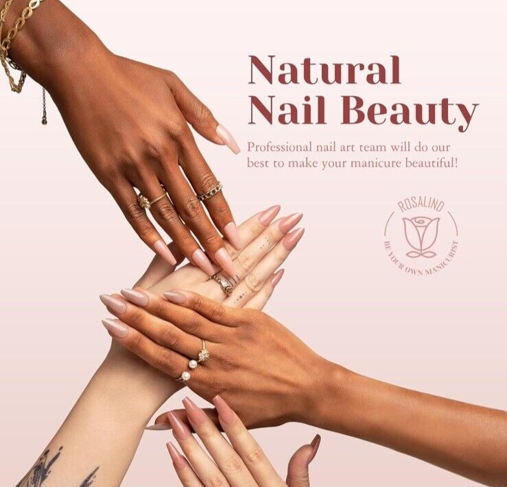 Deep Nude Coffin Nail Tips, 200 PCS Natural Brown Brown Nude Coffin Nail Tips