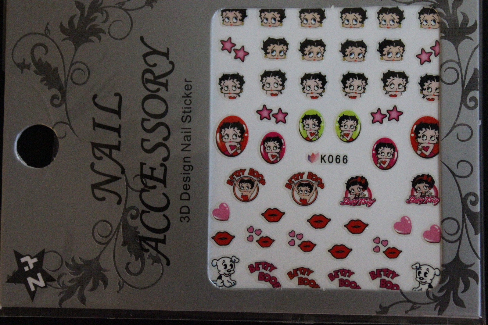 Disney Mickey ,Betty Boop 3D Nail Art Sticker Decal USA Seller Free Fast Ship