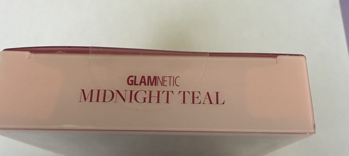 Glamnetic-Midnight Teal Short Almond
