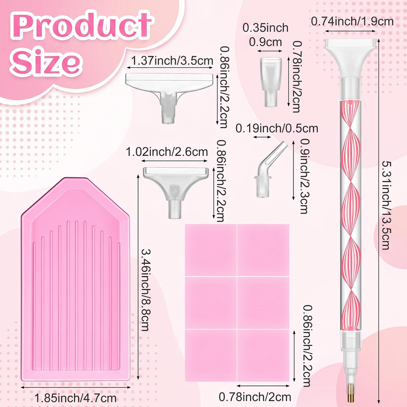 Rhinestone Picker Tool Dual-Ended Rhinestones Applicator Rhinestone Picker Ha…