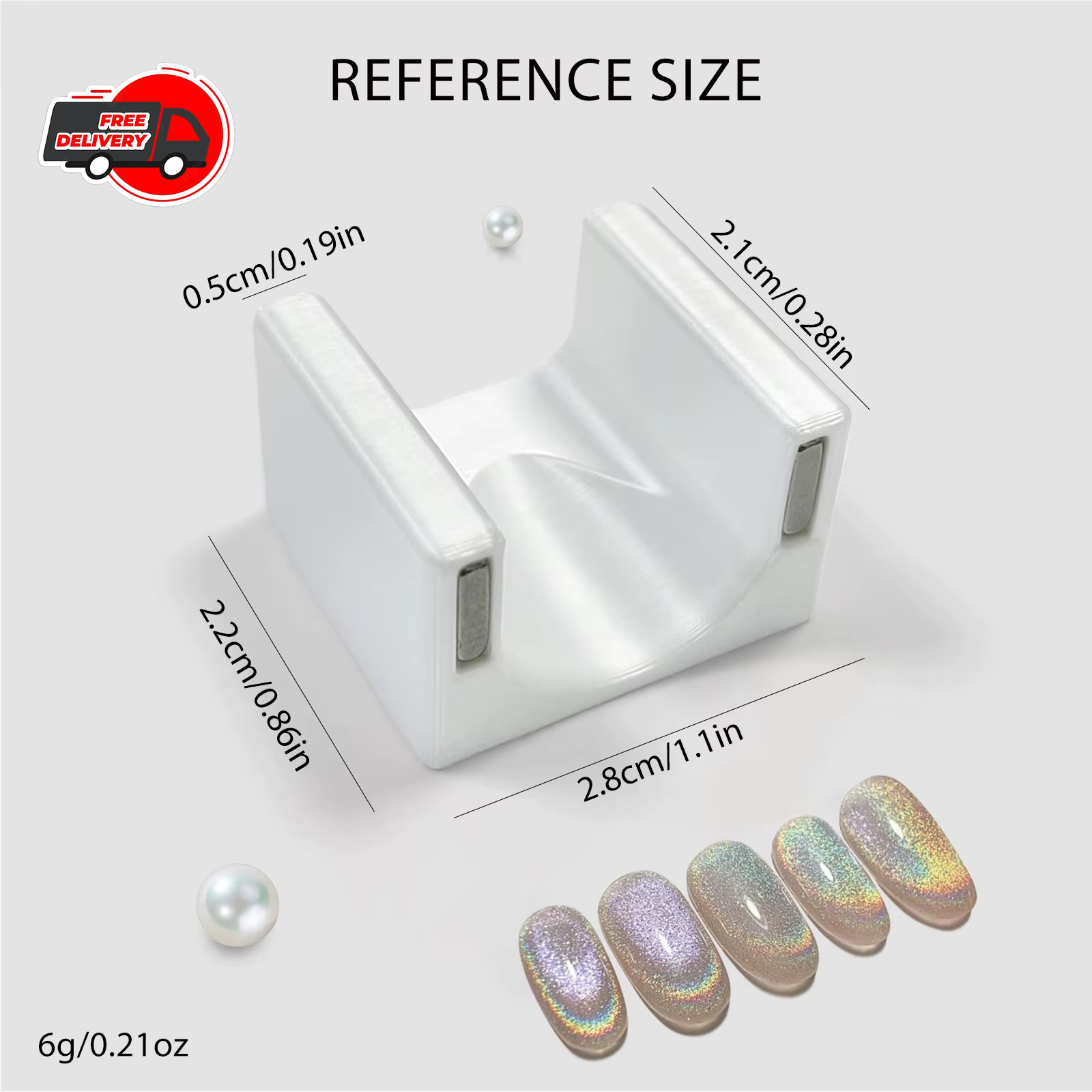 Cat Eye Magnet Tool Nail Art 5D Gel Effect Velvet Stick DIY Manicure Salon Tool
