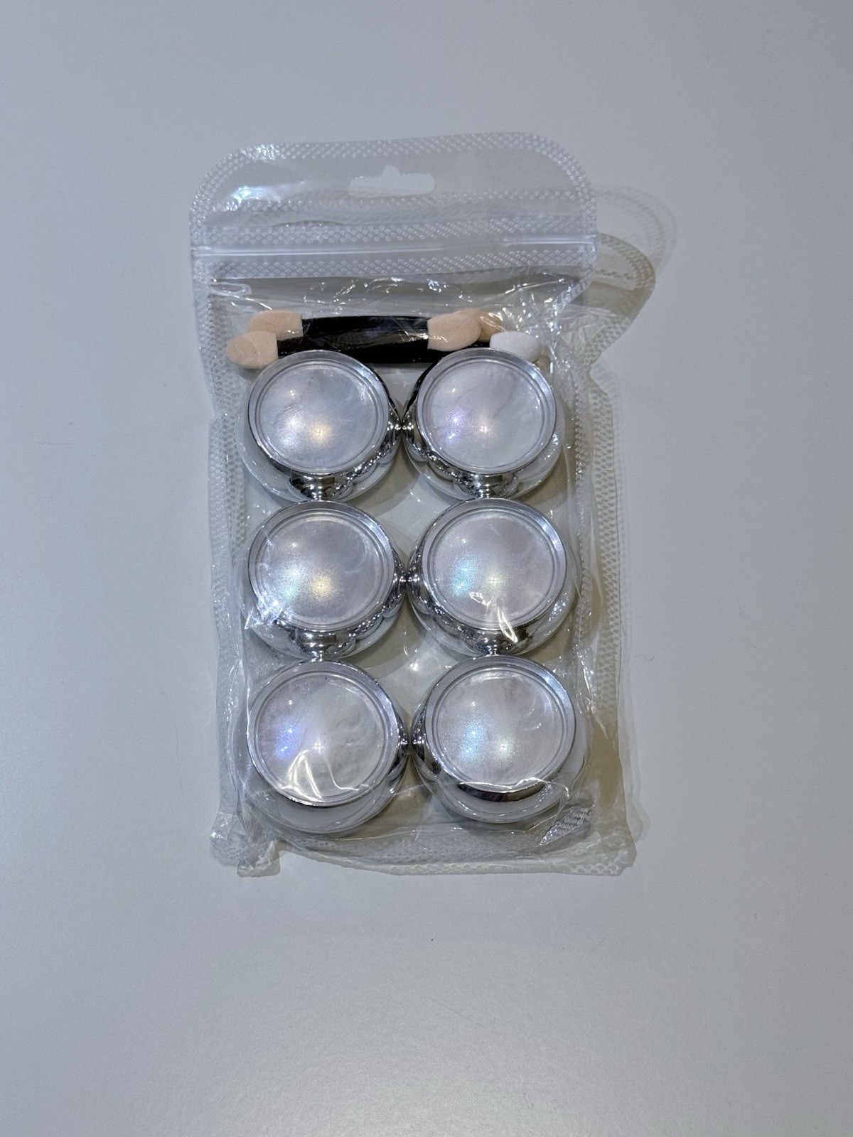 chrome nail powder set