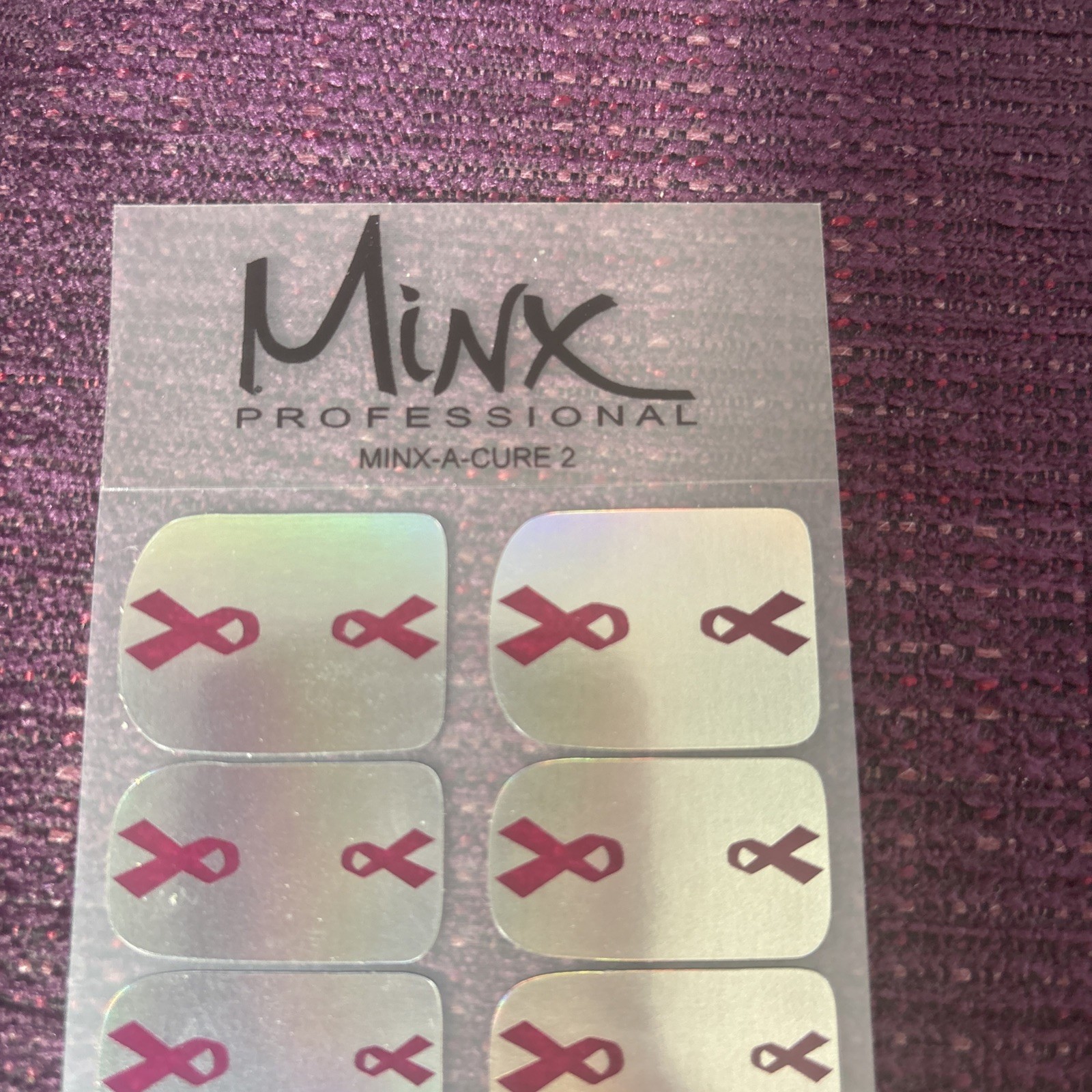 CND Minx Professional Nail Art Foils Wraps New Bundle X4 Hands Toes metallic