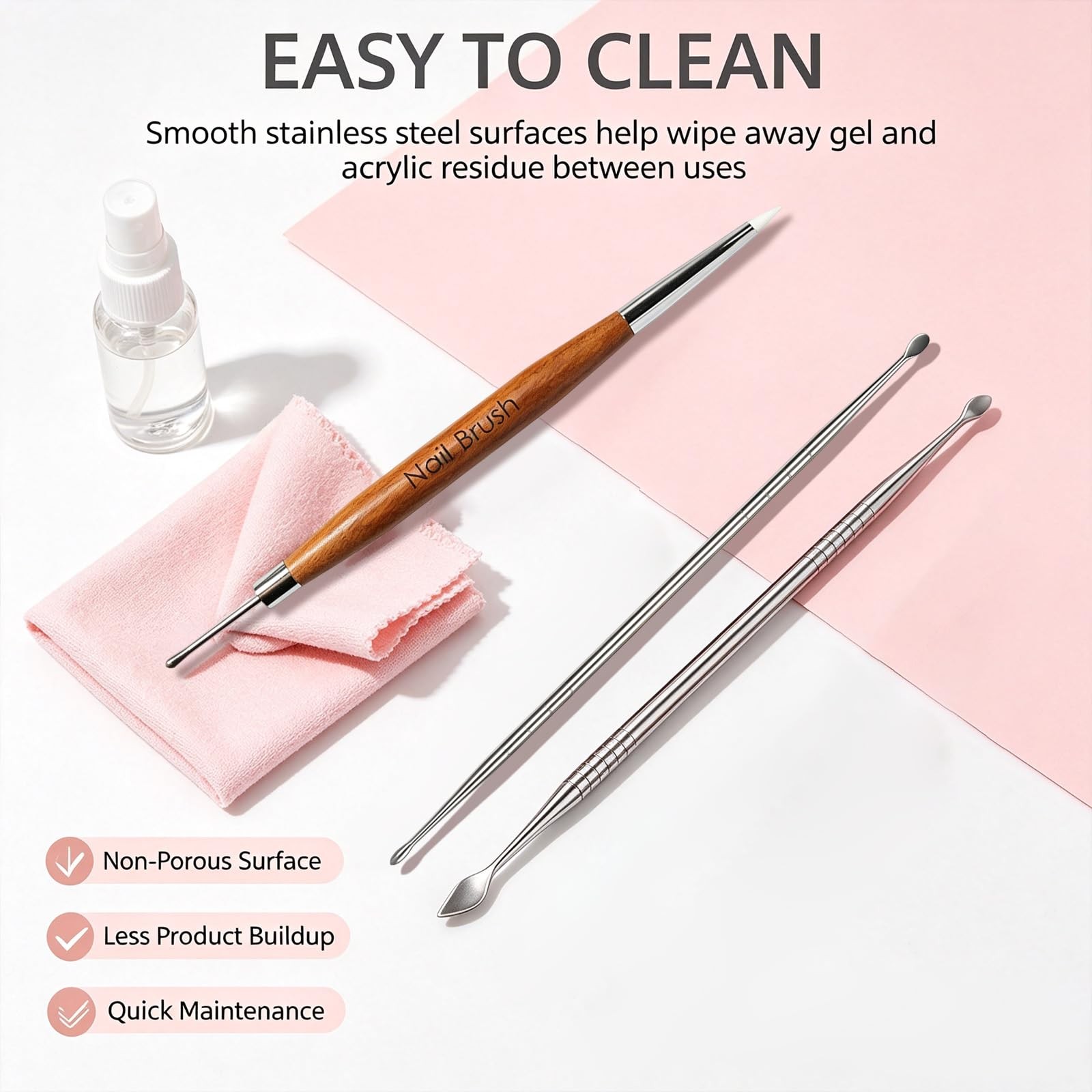 3Pcs Dual Ended Nail Art Sculpting Pens,Nail Carving Dotting Tools,Reusable 3…