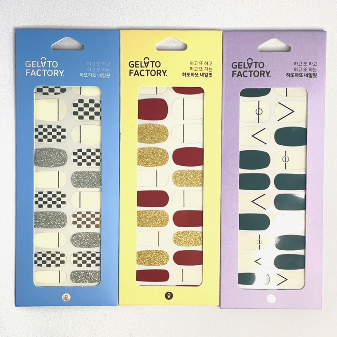 DIY Nail Kit Stylish Decals Made in Korea Delicate Art Premium Quality Set