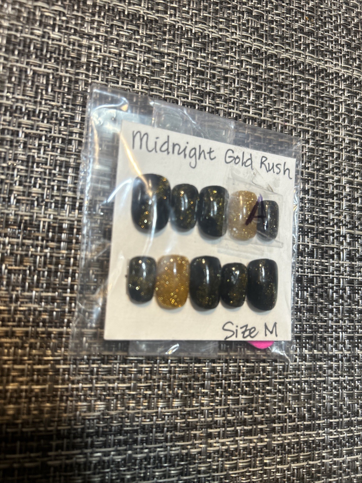 Adult Press On Custom nails. Handmade. Size M