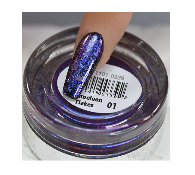 Cre8tion – Nail Art Effect – Chameleon Flakes 0.5g *Pick You Colors*