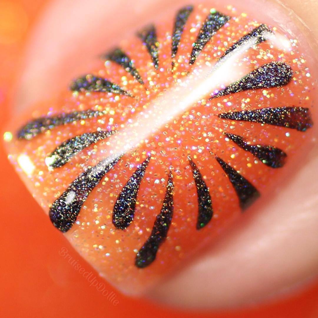 Firework Stencils for Nails, Christmas Nail Stickers, Nail Art, Nail Vinyls