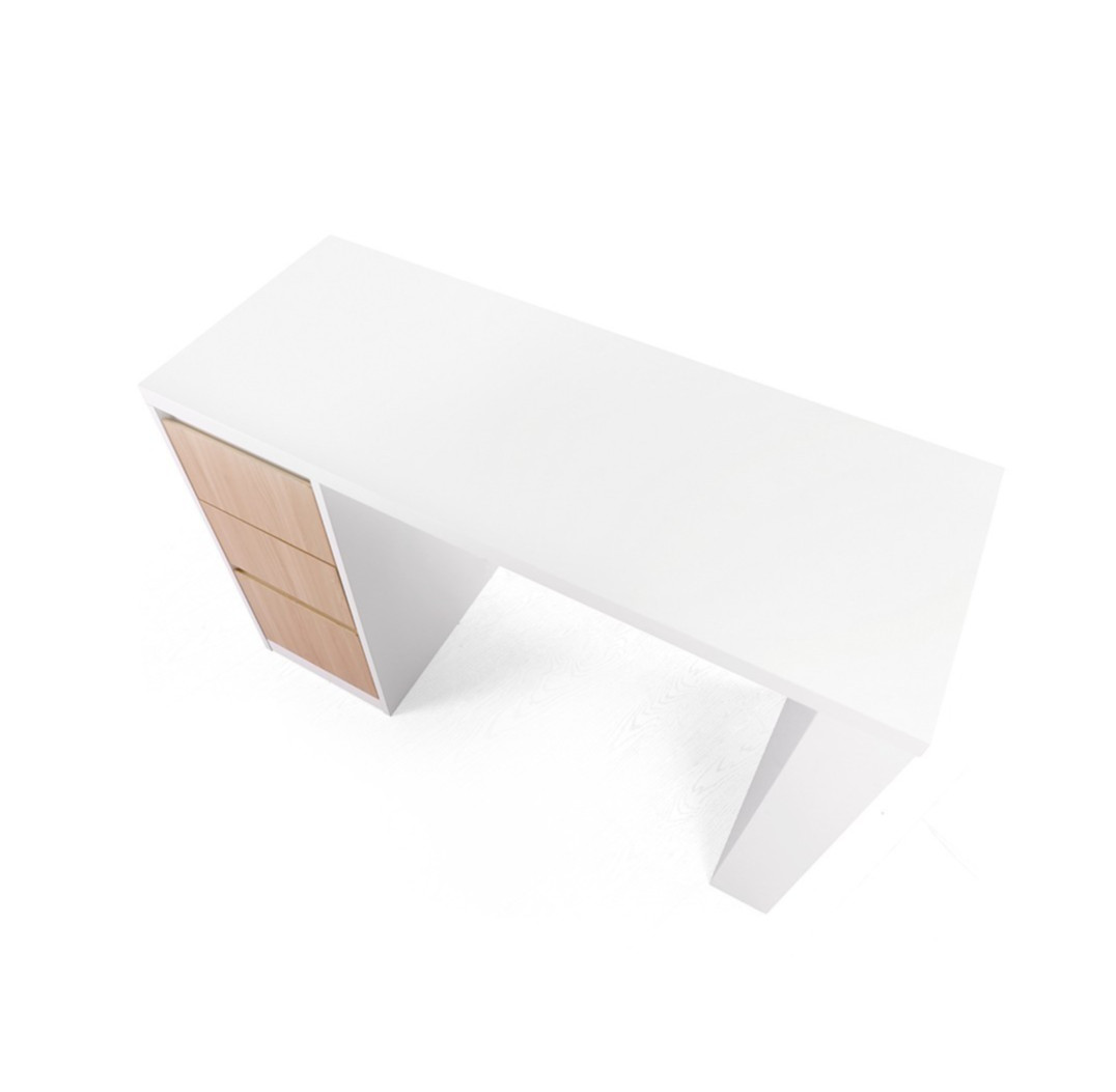 Single manicure table White manicure table Modern nail salon furniture