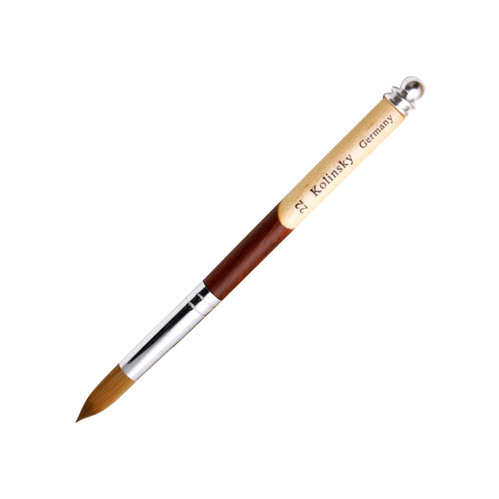 #8-24 Wood Handle Nail Art Brush Draw Polish Painting UV Gel Liner Pen Manicure