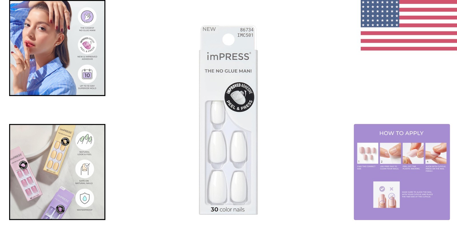 Effortless Glam: Kiss ‘Frosting’ Press-On Nails Set – 30 Glossy Nude Acrylics