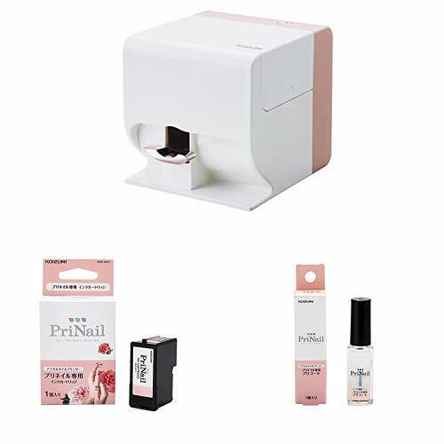 Digital nail printer KNP-N800/P KOIZUMI PriNail Print directly easy quick pink
