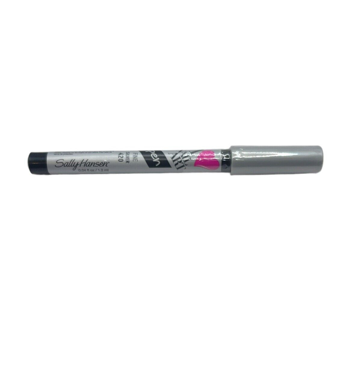 Sally Hansen Nail Art Pen, 420 Silver – 0.04 fl oz