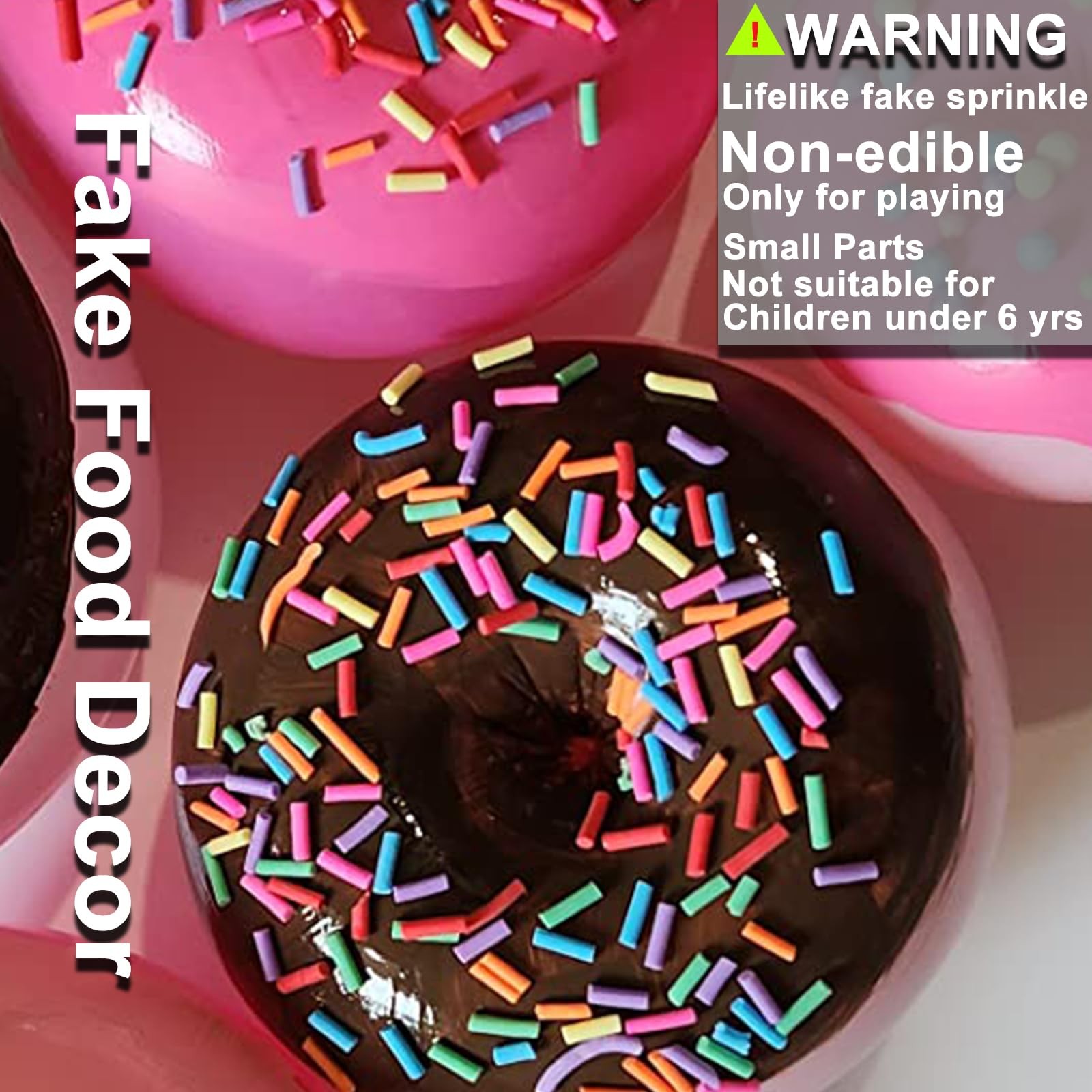 LIKETURE Fake Sprinkles 110g Non-edible Polymer Clay Mixed color