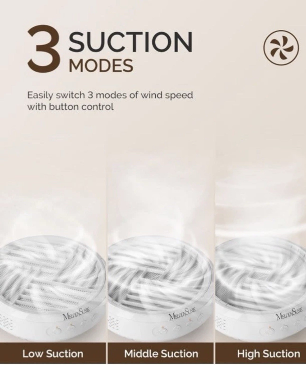 MelodySusie Cordless Nail Dust Collector