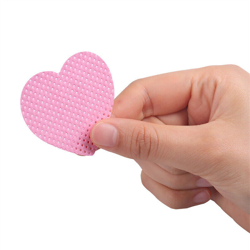 200pcs/box Lint Free Nail Wipes Cotton Pads Nail Polish Remover Cleaning Wipes