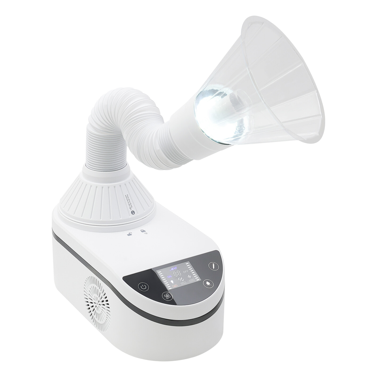 360°Tabletop Nail Dust Cleaning Machine Adjustable Speed Dust Collecting Machine