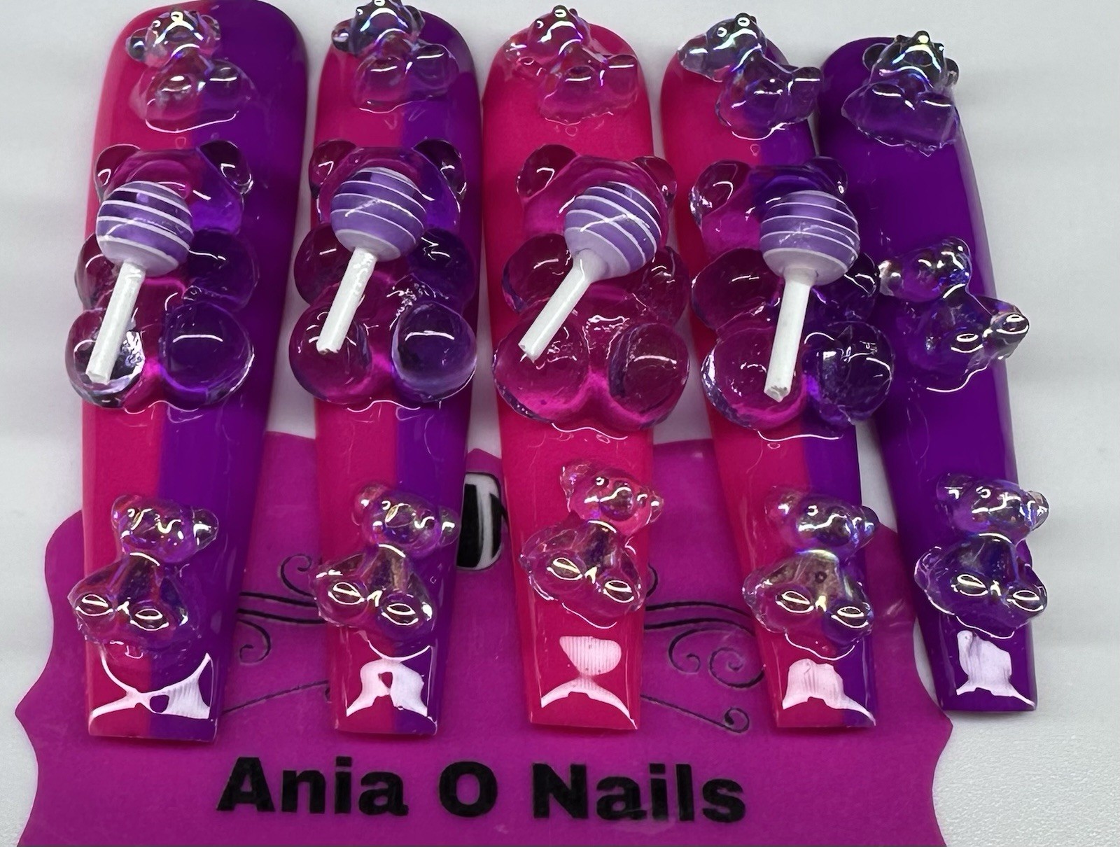 XX Long Ballerina Nails