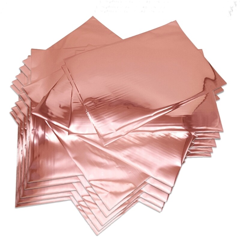 50 Sheets Reactive Foil Transfer Hot Foil Stamping Papers for Cards Scrapbooking