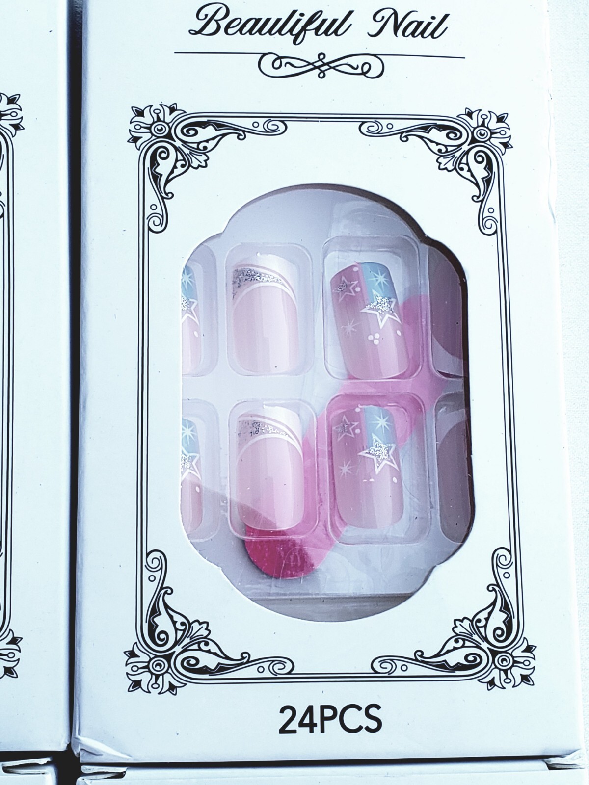 4-NEW Beautiful Nail For Wonderful Nail Collection 24 pcs